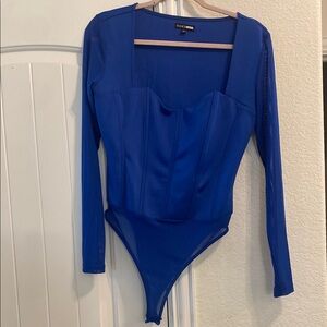 Fashion Nova Women’s Blue One Piece, Sz L